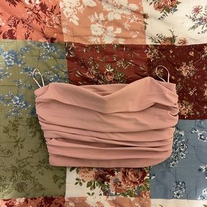 Zara Bustier Crop Top